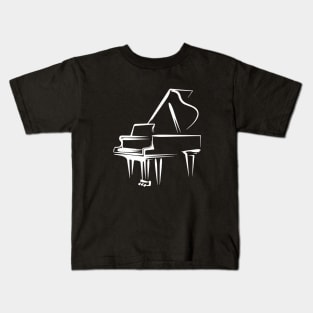 Piano Desing Gifts Kids T-Shirt